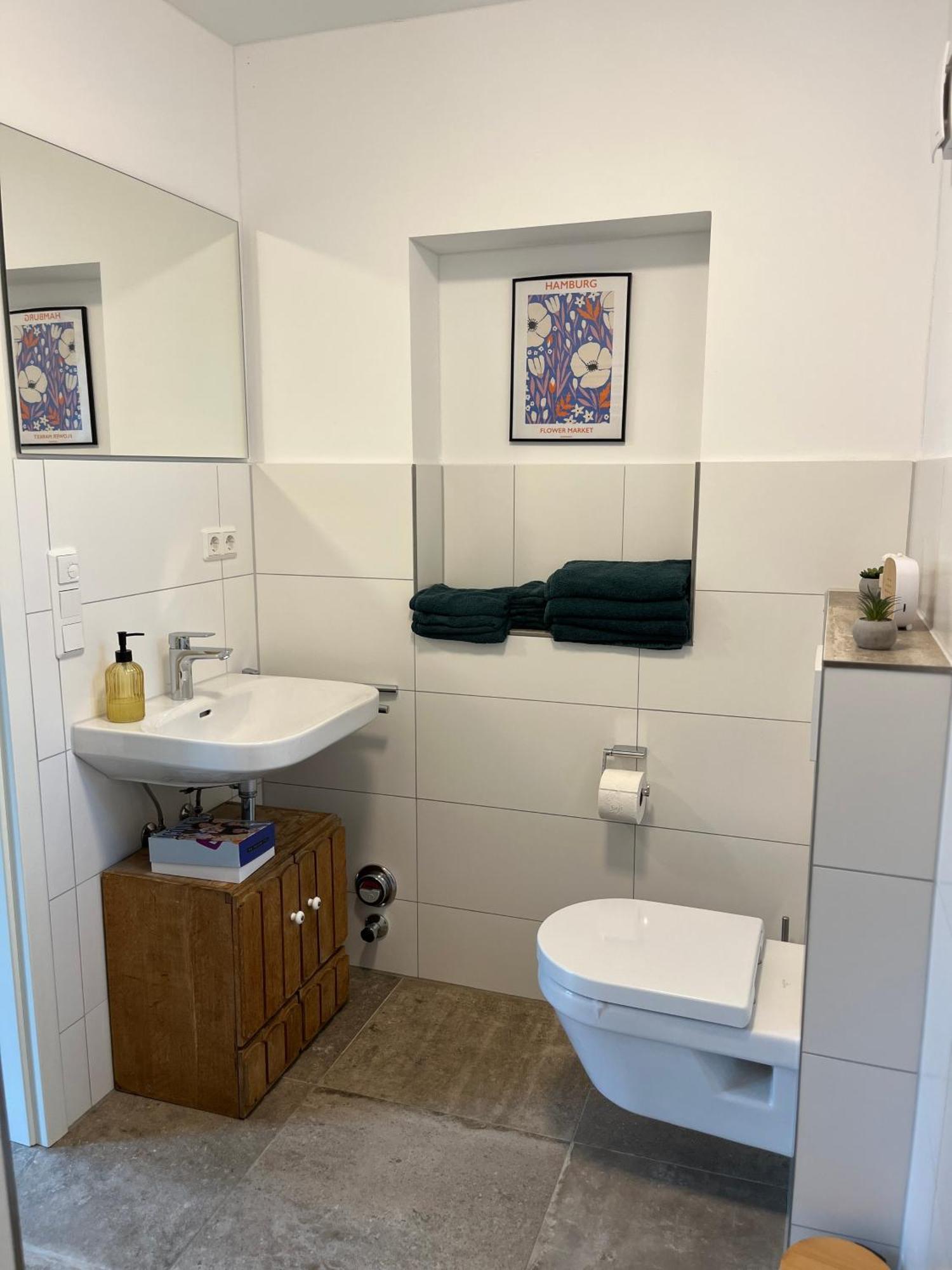 Fewo Brauel Am Nordpfad Zevener Geest - Ruhige, Moderne 2 Zimmer Wohnung, Ladestation, Parkplatz, Wlan, Garten Экстерьер фото